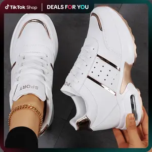 Women'S Thick-Soled Casual Shoes with Height Increase And Comfortable Air Cushion.1010 FallFreshness
