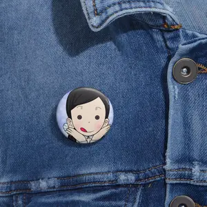 Custom Pin Buttons - Nakahara Sumi Demon Slayer Pin, Anime Pins, Customized Pins, Button Badges, Japanese Manga Merchandise