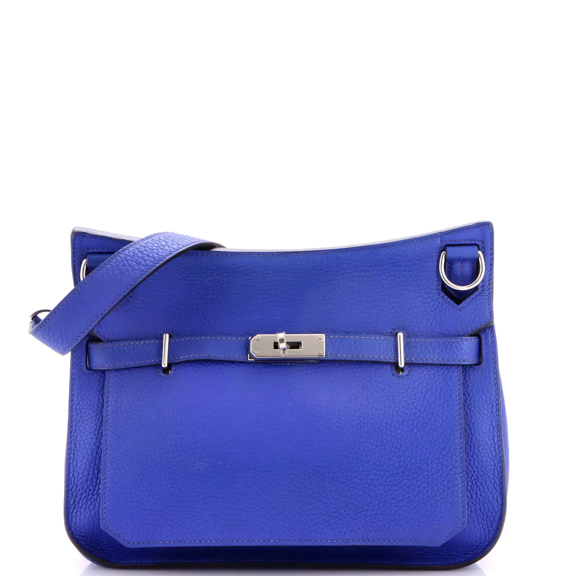 Pre-owned HERMÈS Leather Shoulder Bags Hermes Jypsiere Bag Clemence 28 by Rebag