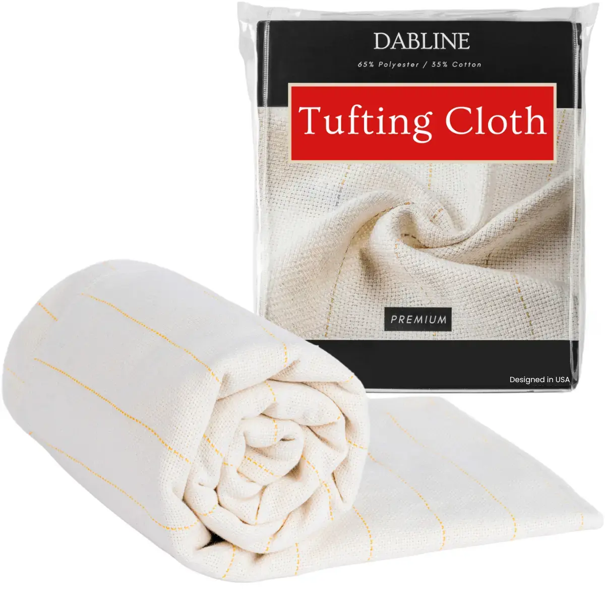 Tufting Cloth for Cut and Loop Pile Tufting Guns 3pcs