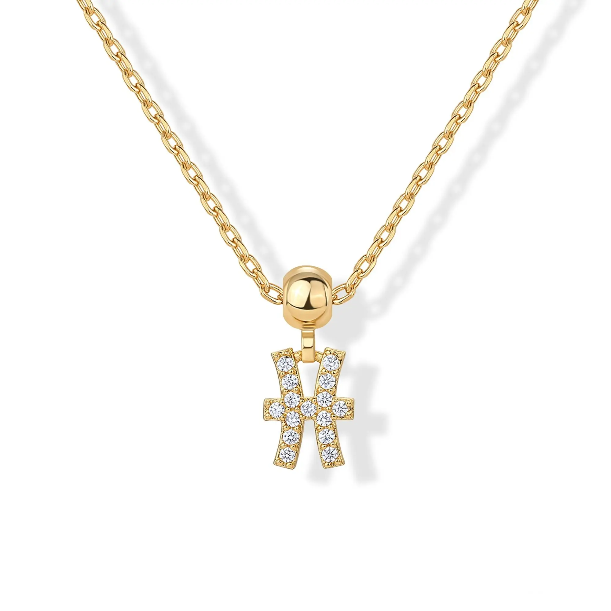 Pisces - Yellow Gold