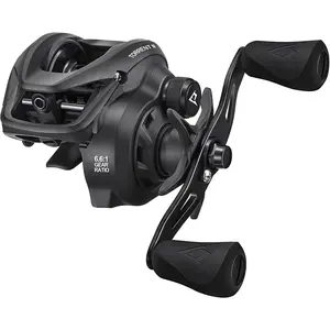Torrent II Baitcasting Fishing Reel, 20LB Carbon Fiber Drag Baitcasters, 6.6:1/8.1:1 Gear Ratio &  Braking System Low Profile Casting Reel, Left/Right Handed