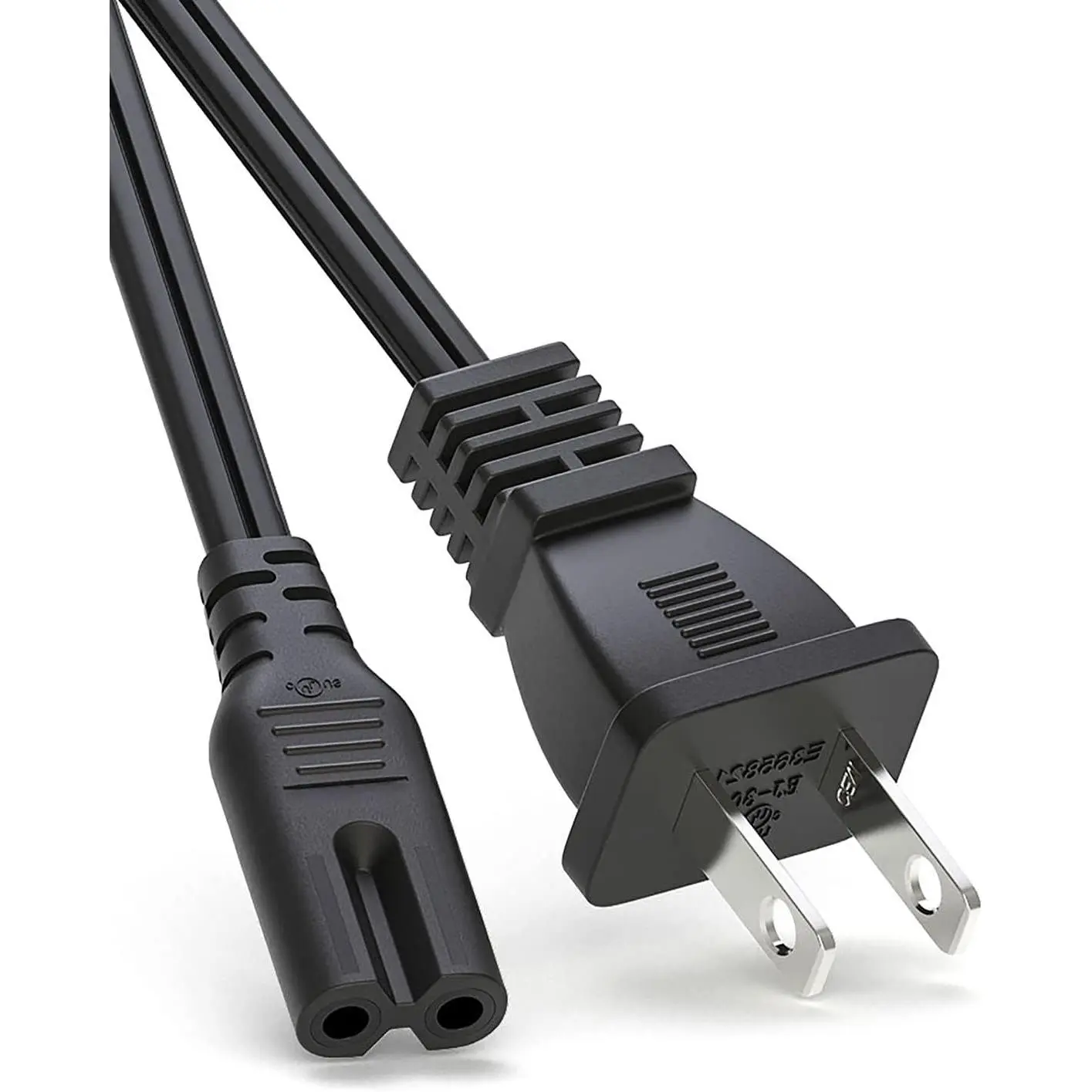 AC Power Cord for PS5 PS4 PS3 PlayStation 4 Slim,Xbox One S/X,TV Replacement Power Cable for Samsung LG TCL Roku Toshiba LED LCD TV,HP Canon Epson Printer (3FT)