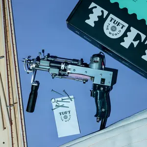 Tufting Starter Kit - THE DUO -  (Frame, Tufting Machine, and Cloth)