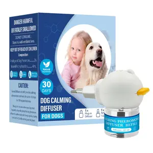 2-Pack, Dog Calming Diffuser Refill Kit (60-Day Supply) 2026 New 3in1 Dog Pheromone Refills - Helps with Stress, Separation, Pee Accidents, Barking, & Destructive Behaviors.