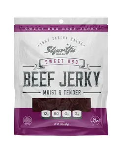Halal Sweet BBQ Beef Jerky Halal Sweet BBQ Beef Jerky