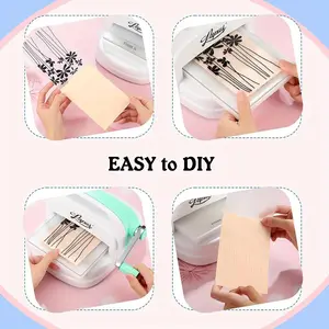 [Embossing Folders Set] 10PCs Embossing Folders Set - Plastic Craft Templates with Various Patterns - DIY Scrapbooking, Stamping, Card Making, Fondant Cake Decoration, and Art Projects