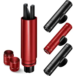 Car Window Breaker and Seatbelt Cutter 4 Pack, 2-in-1 Car Safety Hammer, Multifunctional Auto Glass Breaker, Portable Car Emergency Rescue Tool for Automotive Accidents