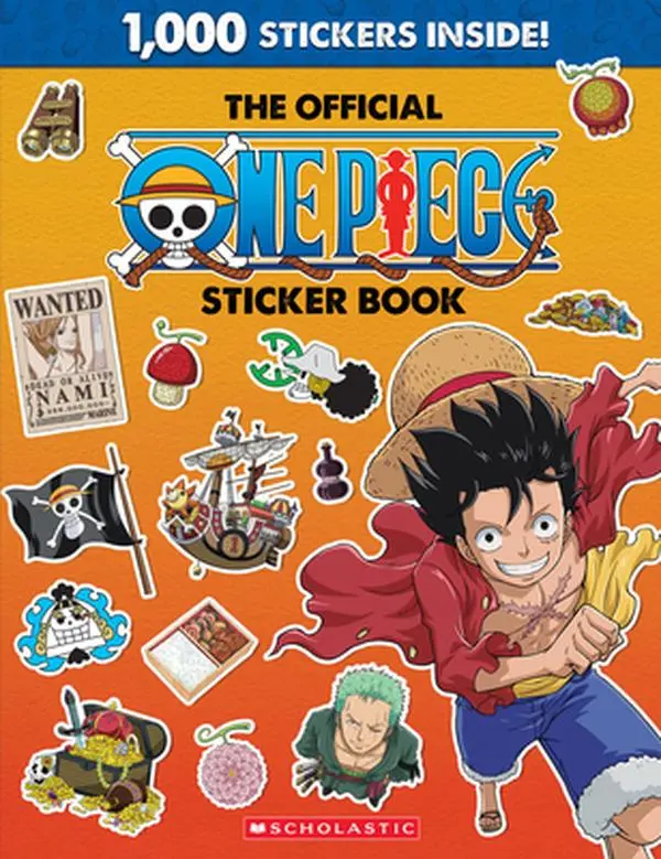 The Official One Piece Sticker Book -- Scholastic - Paperback