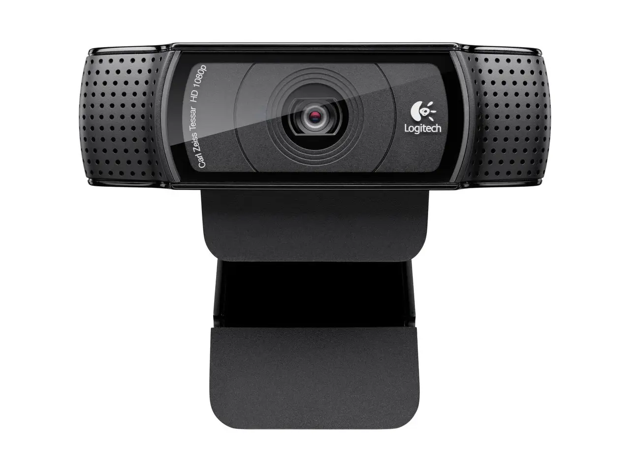 Logitech C920 Webcam - 30 fps - USB 2.0 - 15 Megapixel Interpolated - 1920 x 1080 Video - Auto-focus - Widescreen - Microphone - 960-000770