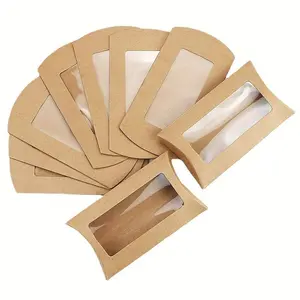 Small gift packaging, gift boxes, semi transparent holiday packaging, candy stationery, etc