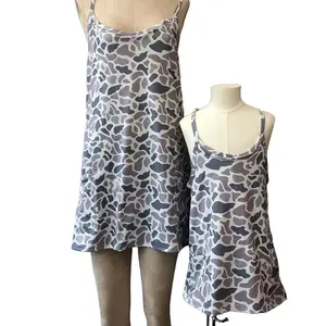Adult Women Summer Yoga Dress Camo Atheletic Dress Atheletic Dresses