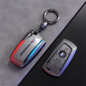 New Sport Style Key Cover Case Keychain Shell Bag Key Fob Protector For BMW M Performance F30 F20 F10 F18 F22 F01 X3 X4 F06 F02 M3 M5 Accessories