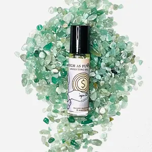 Rich Af Money Drawing and Manifestation Rollerball Organic Hydrating Natural Fragrance Natural Parfume