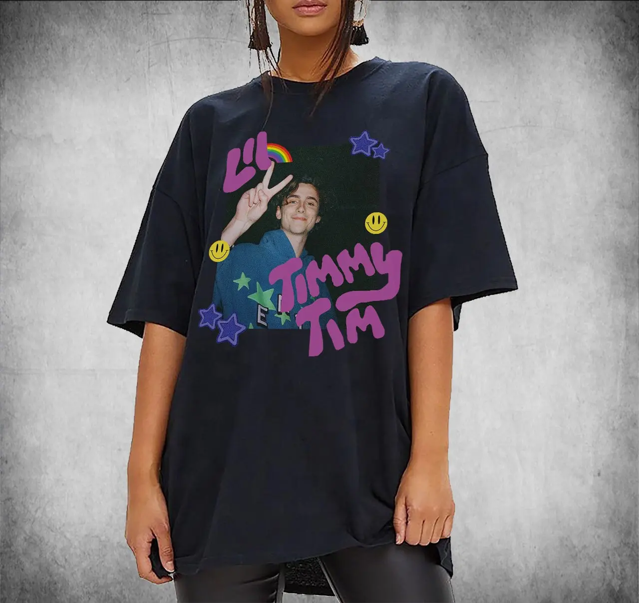 Lil Timmy Timothee Chalamet Vintage Shirt  The kinngg Homage Tshirt  Timothee Chalamet Duune Fan Tees  Timothee Chalamet Retro 90s