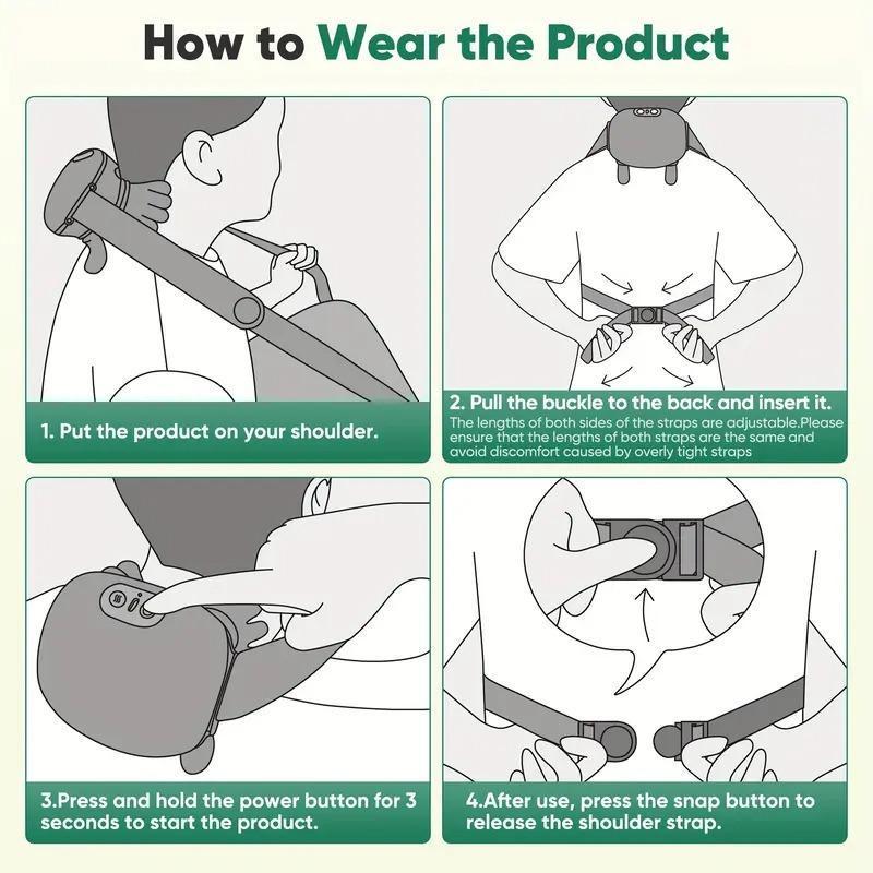 Multi functional simulated human hand five finger shoulder and neck massager, electric massage function neck and shoulder massager, wireless portable USB charging. Deep tissue massage, suitable for the neck, shoulders, back, arms, and legs Shiatsu heat