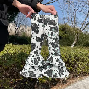 Girl Bell Bottom Jeans Girl Winter Pants Jeans girl denim pant toddler jeans party wear