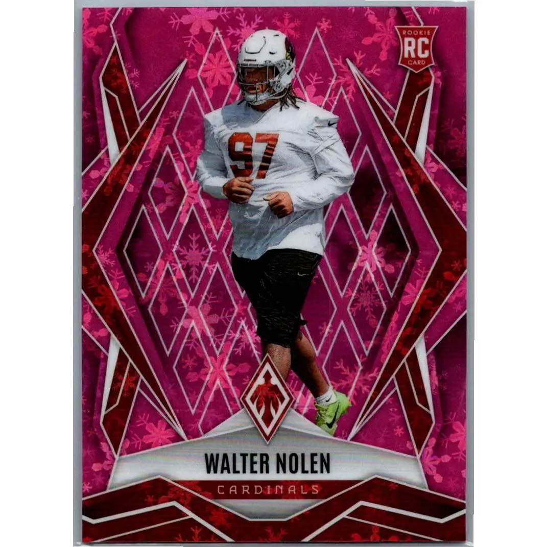 2025 Panini Phoenix #203 Walter Nolen Pink Winter Prizm #/299