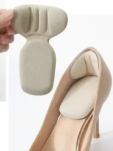 2pc Anti-Slip Heel Liners, Heel Protectors for Women & Men, Non-Slip Shoe Inserts, Comfort Shoe Accessories for Outdoor Activities, Sports, Travel & Office