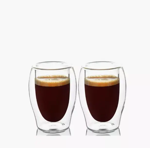 Set of Two 4.5 OZ Espresso Glasses