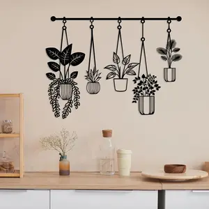 Metal Floral Wall Decor | Classic interior decoration, suitable for living rooms, weddings, and Father's Day. Easy to hang and an ideal gift for flower lovers.