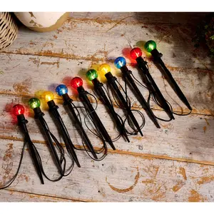 Bethlehem Lights 20' Globe Pathway Lights with Stakes