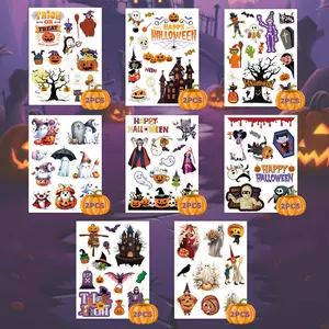 Halloween Pumpkin Home Decor & Party Bundle – Halloween Vinyl Stickers, Window Clings, Sticker Books & DIY Crafts for Scrapbooking, Kids Activities, Holiday Home Decor,TikTokShopJumpstartSale Decoration Homedecor