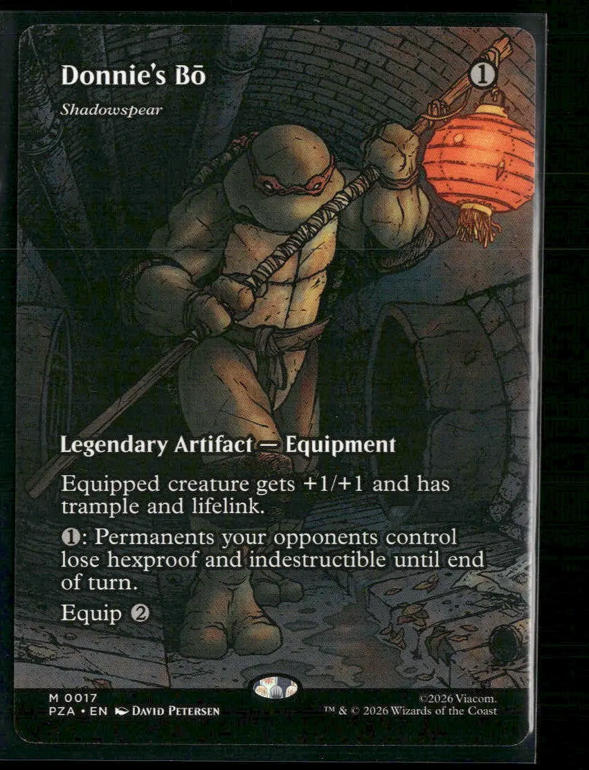 Teenage Mutant Ninja Turtles Source Material Donnie's Bo #17