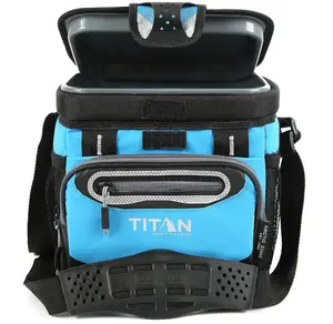 Titan Deep Freeze Cooler Zipperless Hardbody Cooler - Deep Freeze Insulation, HardBody Liner, and SmartShelf