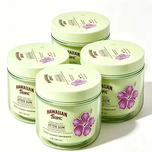 Hawaiian Tropic After Sun Body Butter with Coconut Oil, 8oz | Hawaiian Tropic After Sun Lotion, Beach Essentials, Summer Vacation Essentials, Tan Extender Lotion, Coconut Body Butter, 8oz