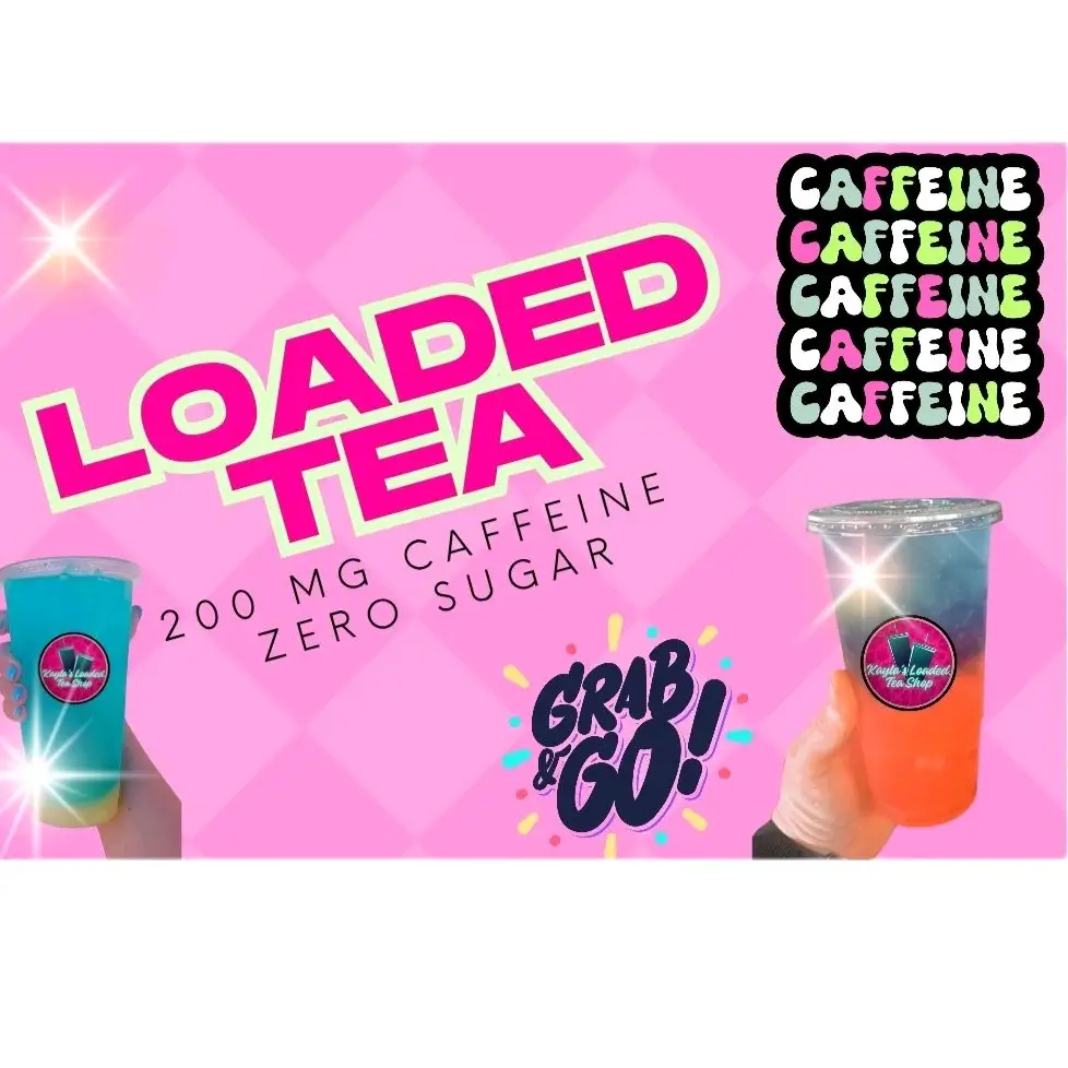 Sweet Loaded Tea Powder(1) 200MG Caffeine Each package is packed with vitamins B3, B6, B9, and B12, as well as taurine. Taurine has antioxidant proper