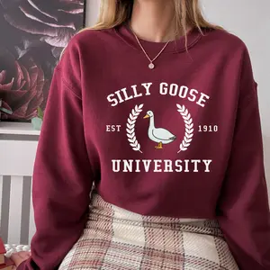 Silly Goose University Sweatshirt, Unisex Silly Goose University Sweatshirt