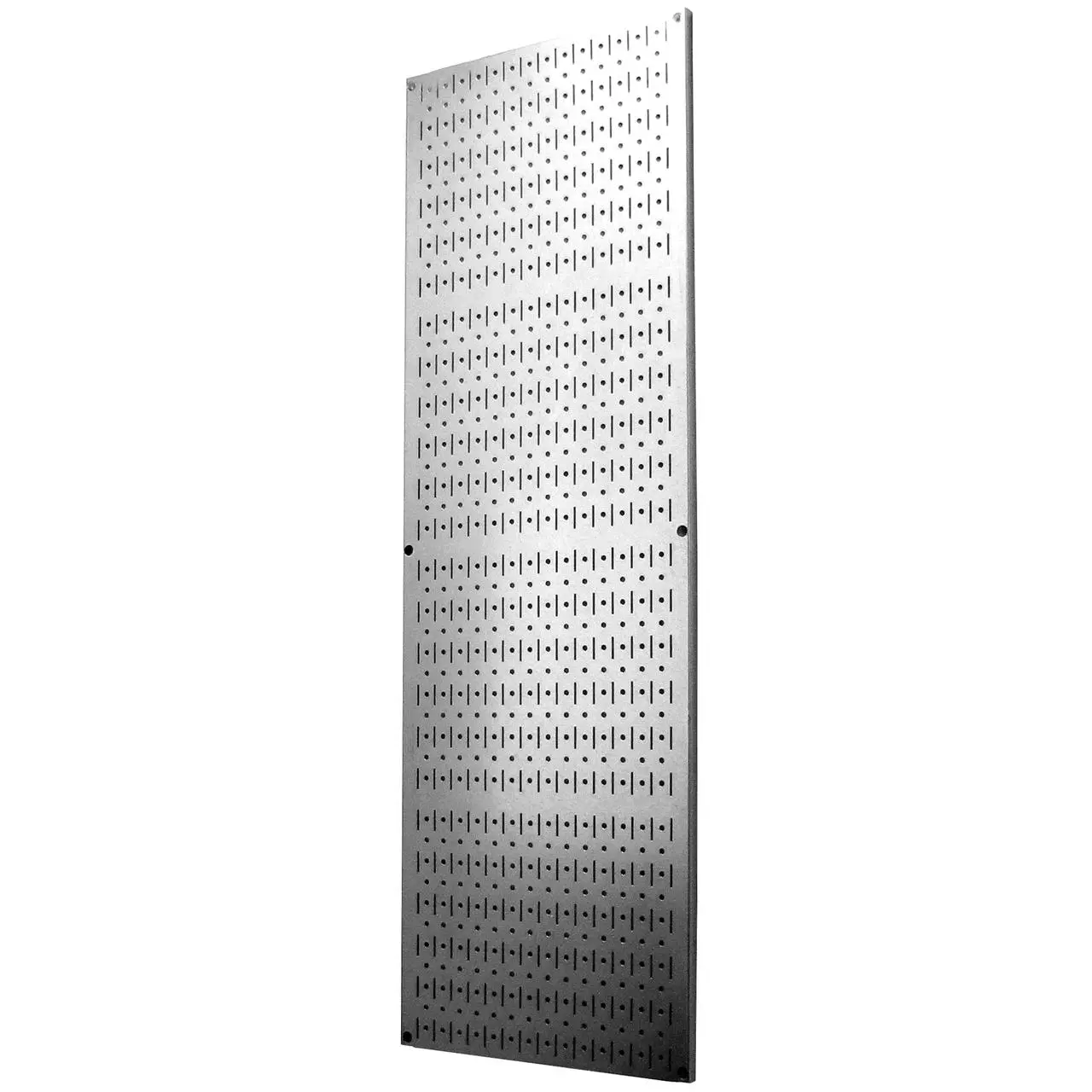 Limited Stock - Single 48in Custom Pegboard Panel - 48in Tall x 16in Wide Galvanized Pegboard