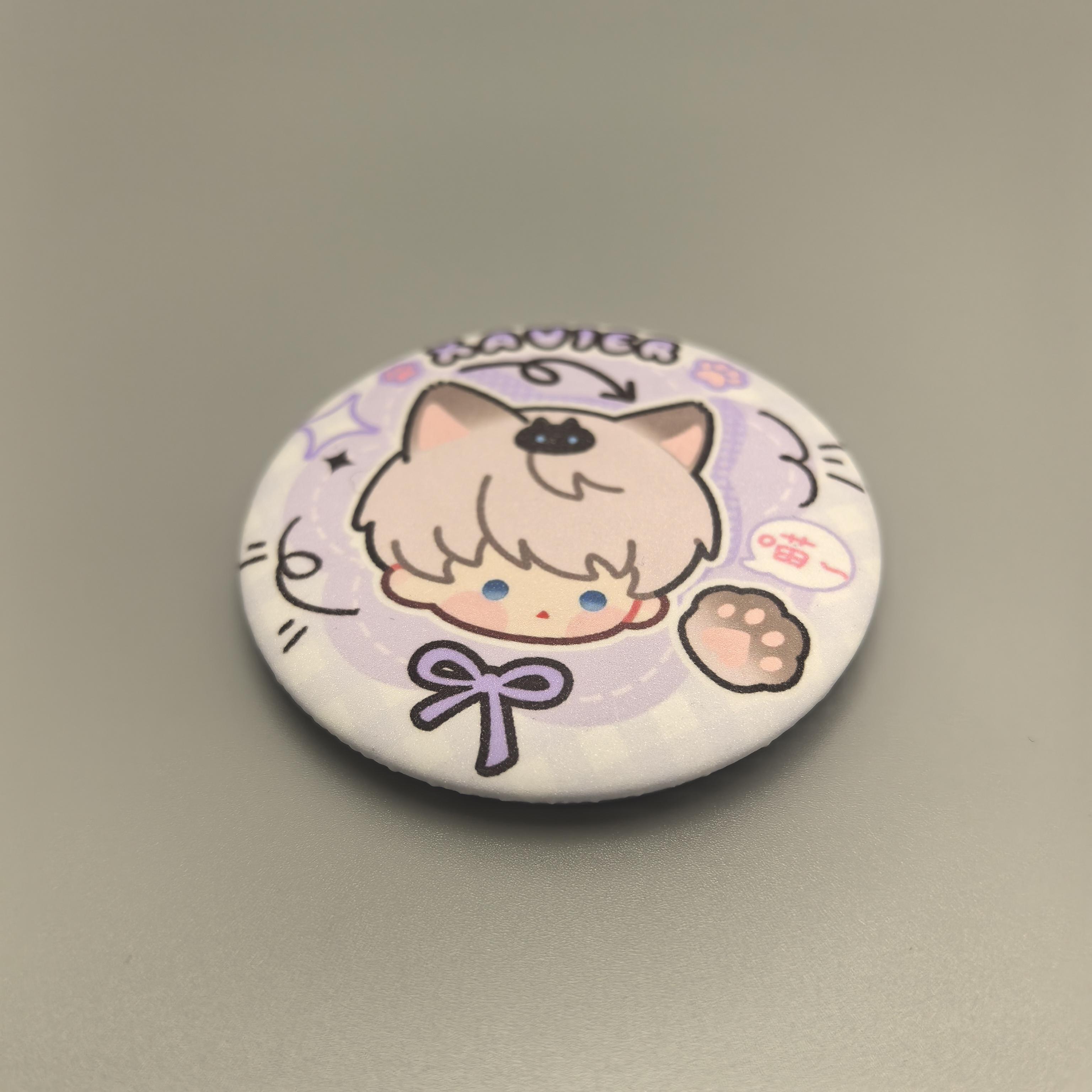 Love and Deepspace cat ear badges: Sylus Zayne Xavier Rafayel Caleb