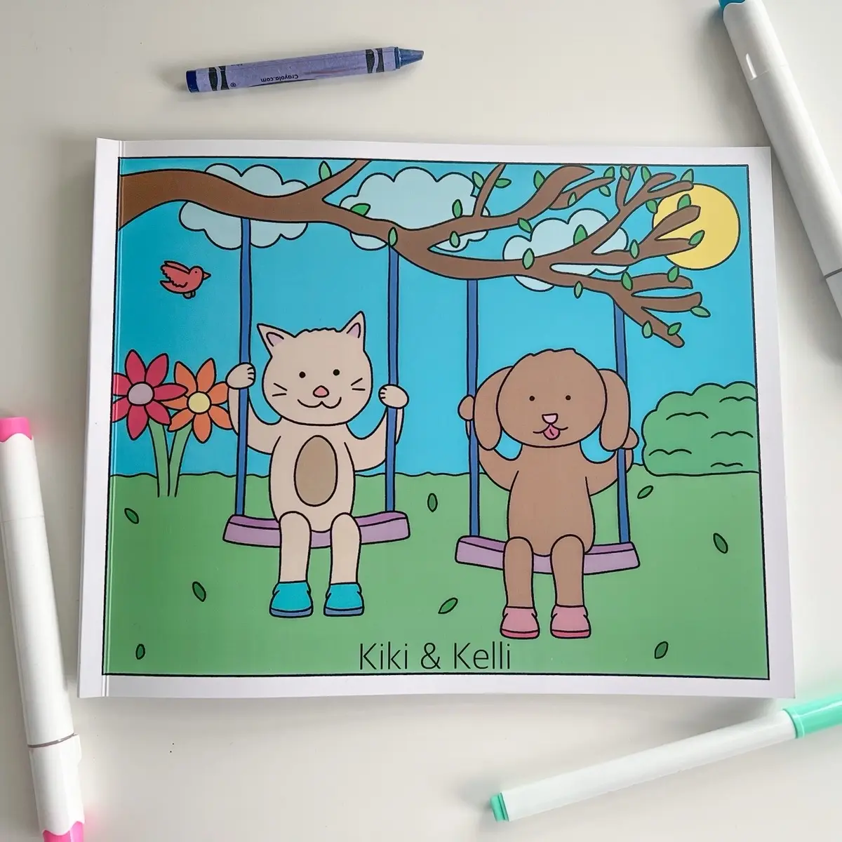 Kiki & Kelli Volume 1 Coloring Book