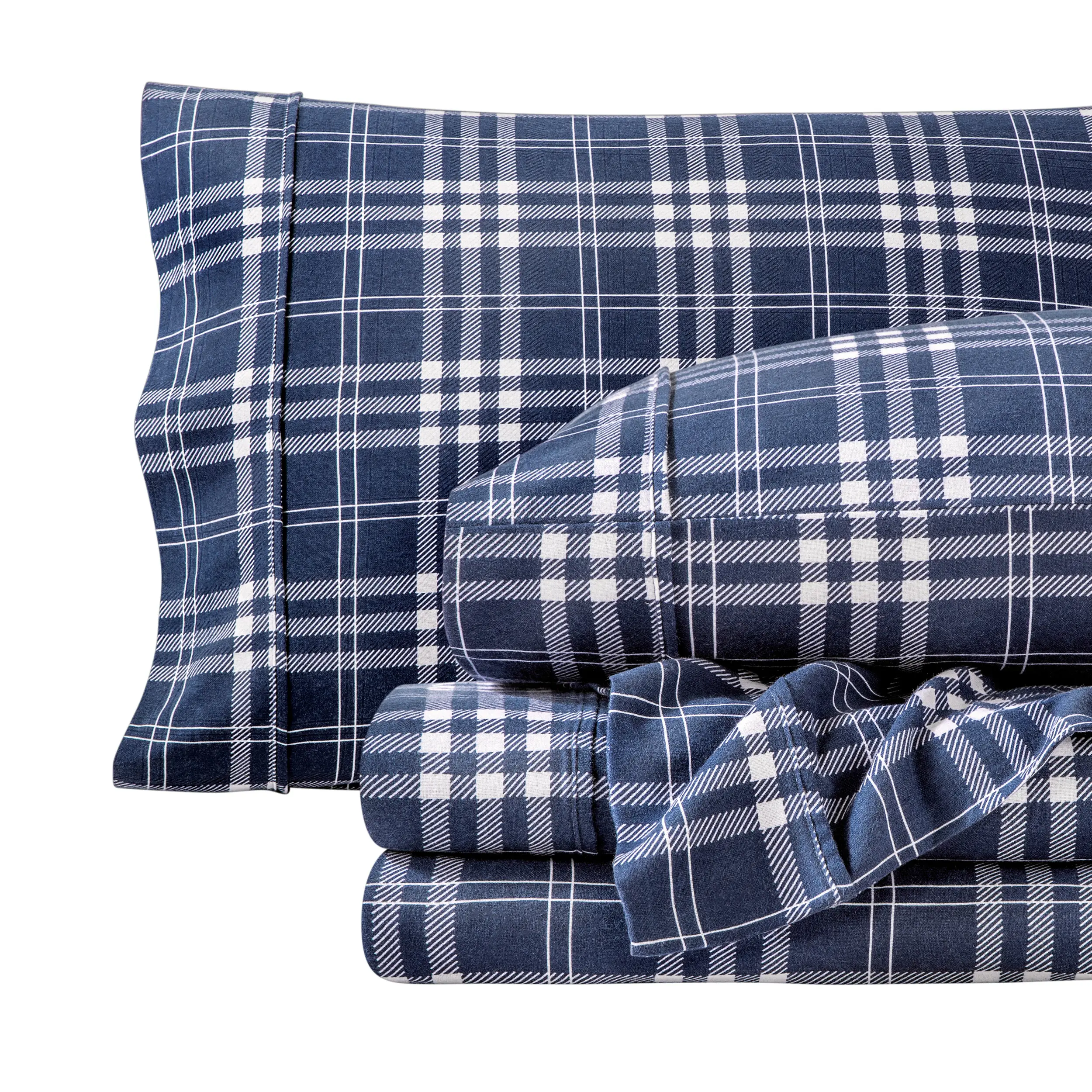 Stirling Plaid - Blue/White