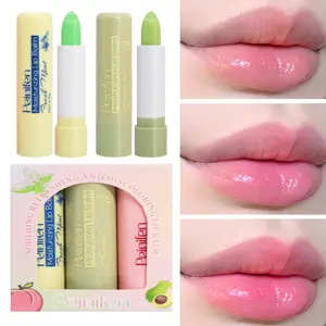 Soothing Refreshing Color Changing Lip Balm Temperature Sensitive Color Change Deep Hydration And Repairs Dry Chapped Lips