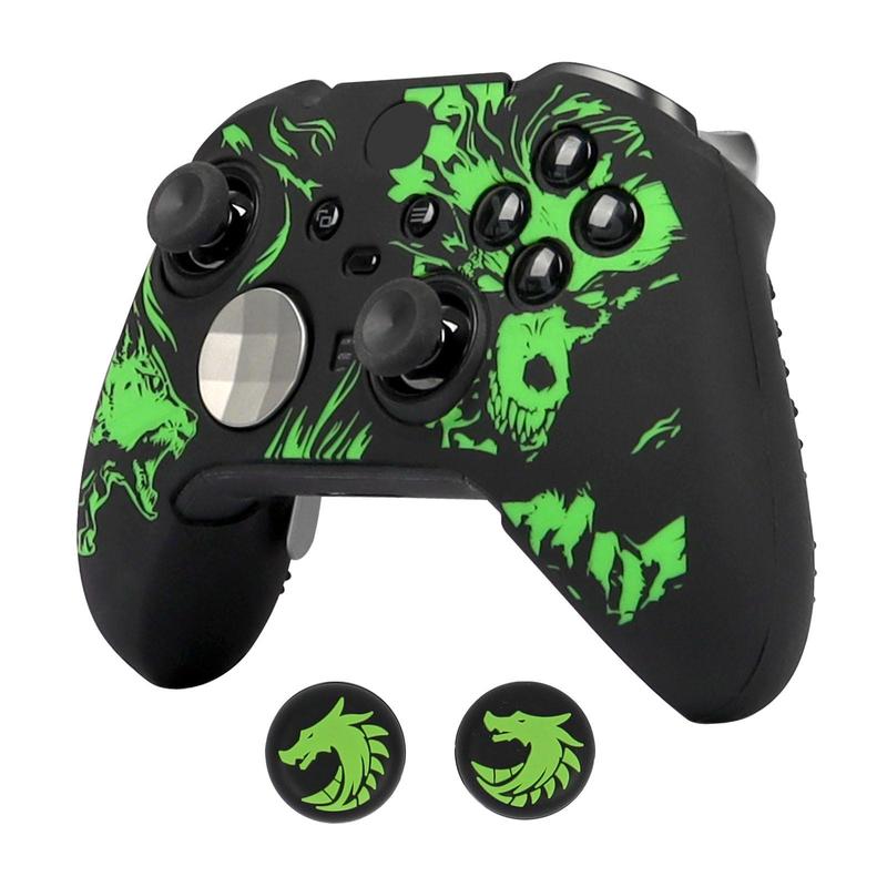 RALAN New Wolf Pattern Silicone Controller Cover with 4 Counts ...