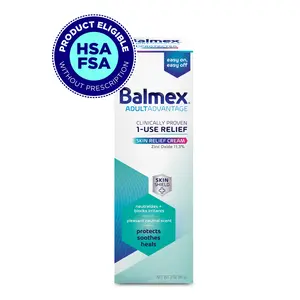 Balmex Adultadvantage Bprotected Skin Relief Adult Rash Cream, 3Oz CrossingWell Consumer Health