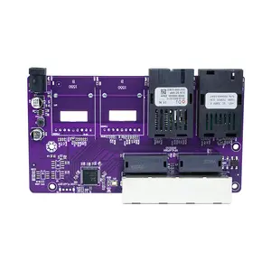 Network board communication board module block 4-port 100Mbps reverse POE switch circuit board