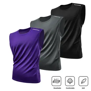 Summer Sleeveless SportsSuper Category Vest, Quick-Dry Reflective Shoulder Strips,Breathable and Comfortable Outdoor Fitness Essentials Athletic Activewear,summervibes