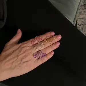 Random Color Adjustable Crochet Ring, 5pcs/10pcs Metal Crochet Tension Ring, Crochet Hook Ring, Crochet Supplies for Home, Crochet Gift for Crochet Lovers, Crochet Set