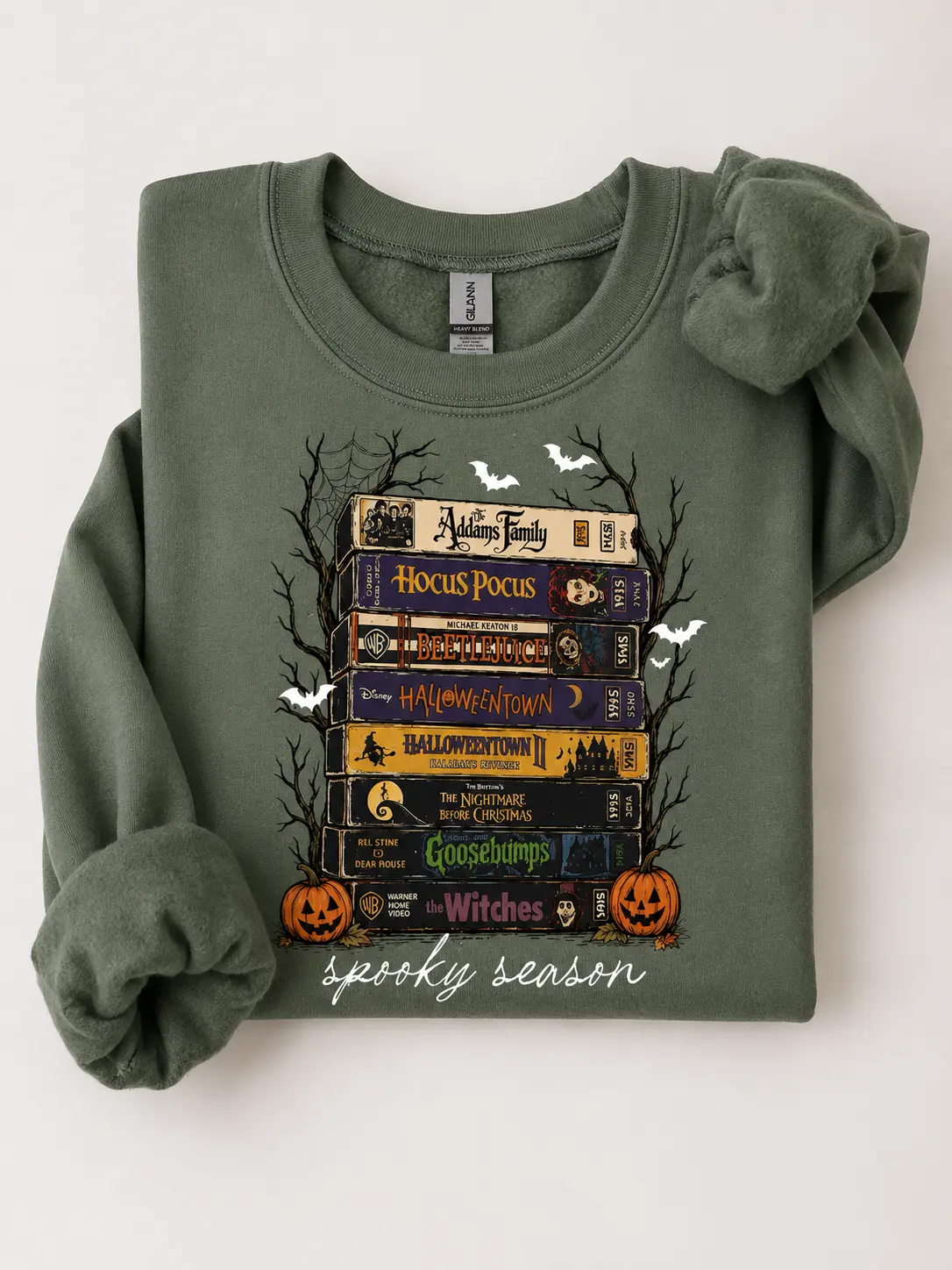 Vintage Halloween Movie Sweater, Retro Spooky Season Sweatshirt, Horror Film Graphic Pullover, Scary Movie Lover Crewneck, Halloween Gift