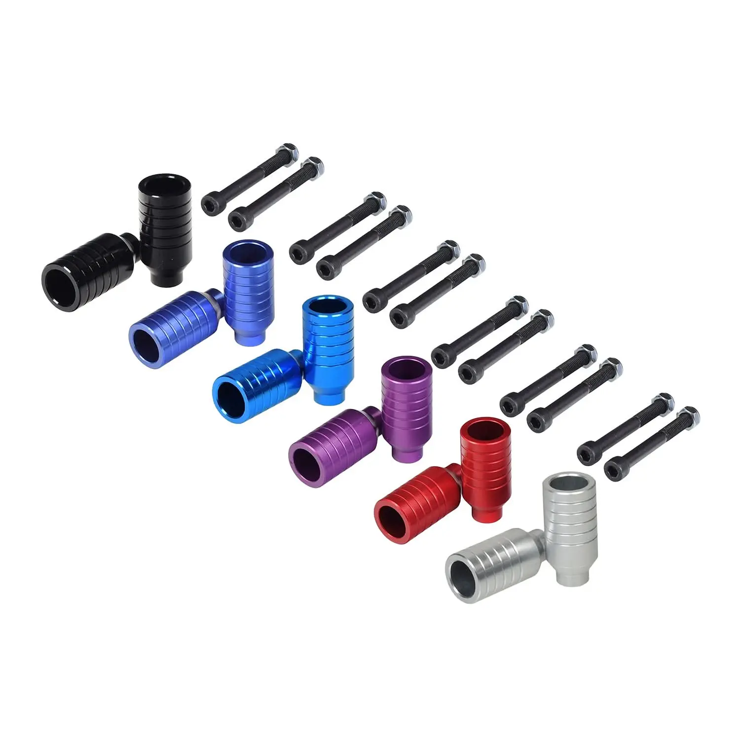 Kick Scooter Stunt Pegs & Axle Bolts (Set of 2)