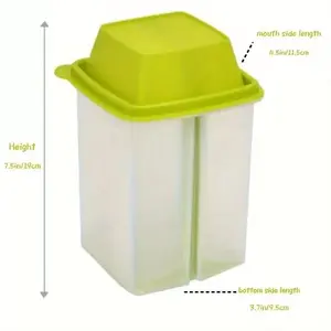 1 Pickle,Jalapano-Storage Container With Strainer,40 oz Color May Vary