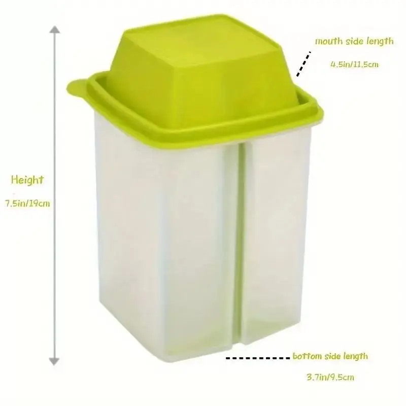40 oz Reusable Airtight Pickle & Jalapeño Fridge Storage Container with Strainer, Food-Safe Non-Porous Airtight Food Container for Onions (Color May Vary, Kitchen Utensil), Airtight Food Containers