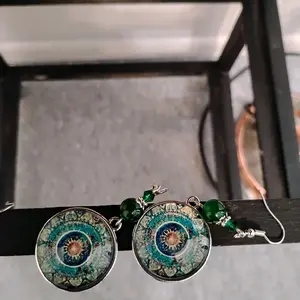 Retro earrings