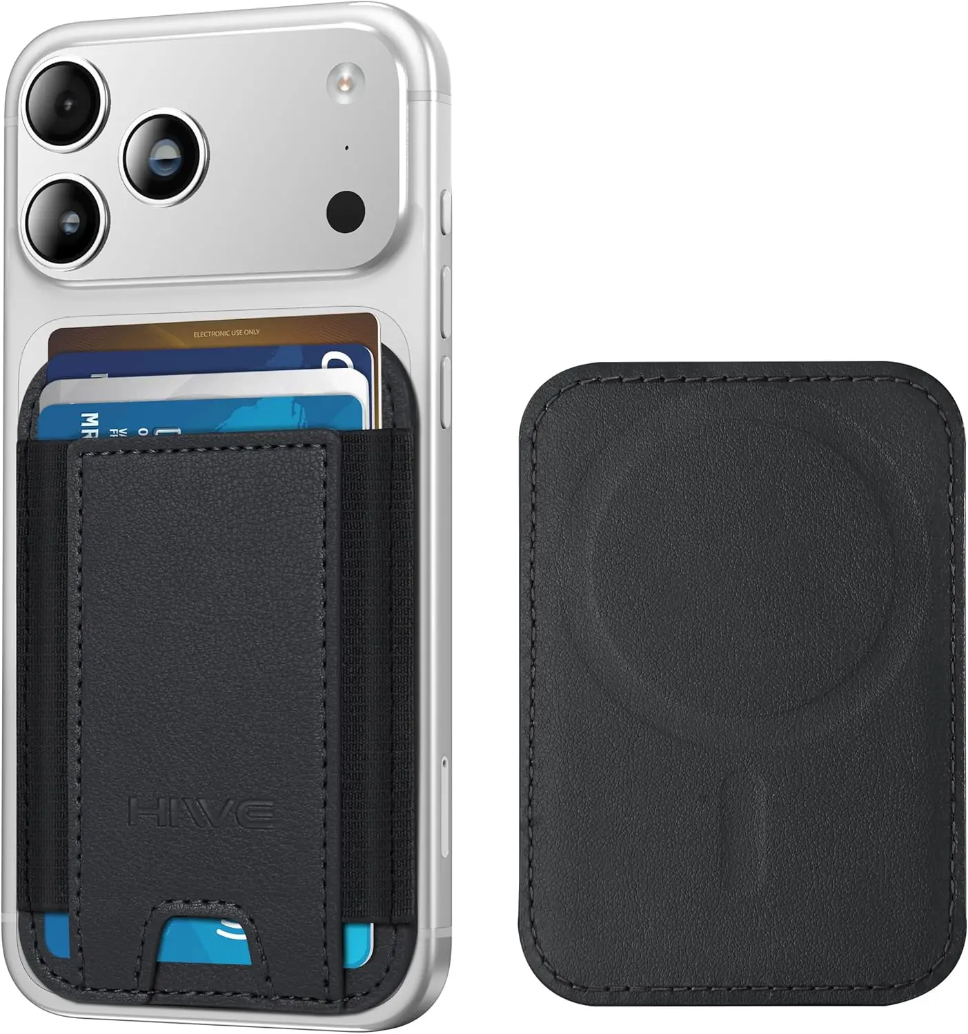 MagSafe Wallet, 7 Cards Holder, RFID Blocking, Stronger Magnets | Magnetic Wallet for iPhone 17/16/15/14/13/12 Series, Minimalist Slim, 1 Slot