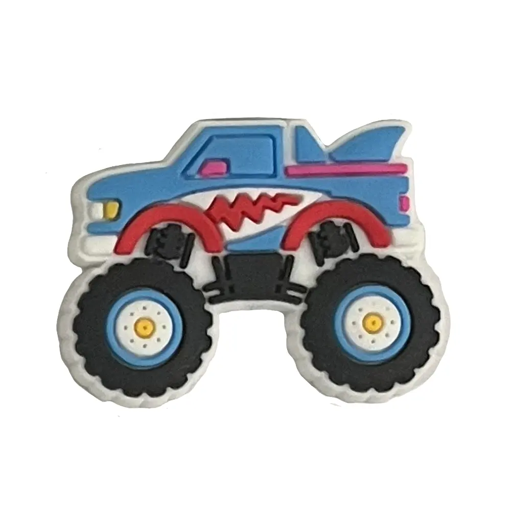 Blue Monster Truck Charm - 2 Pack