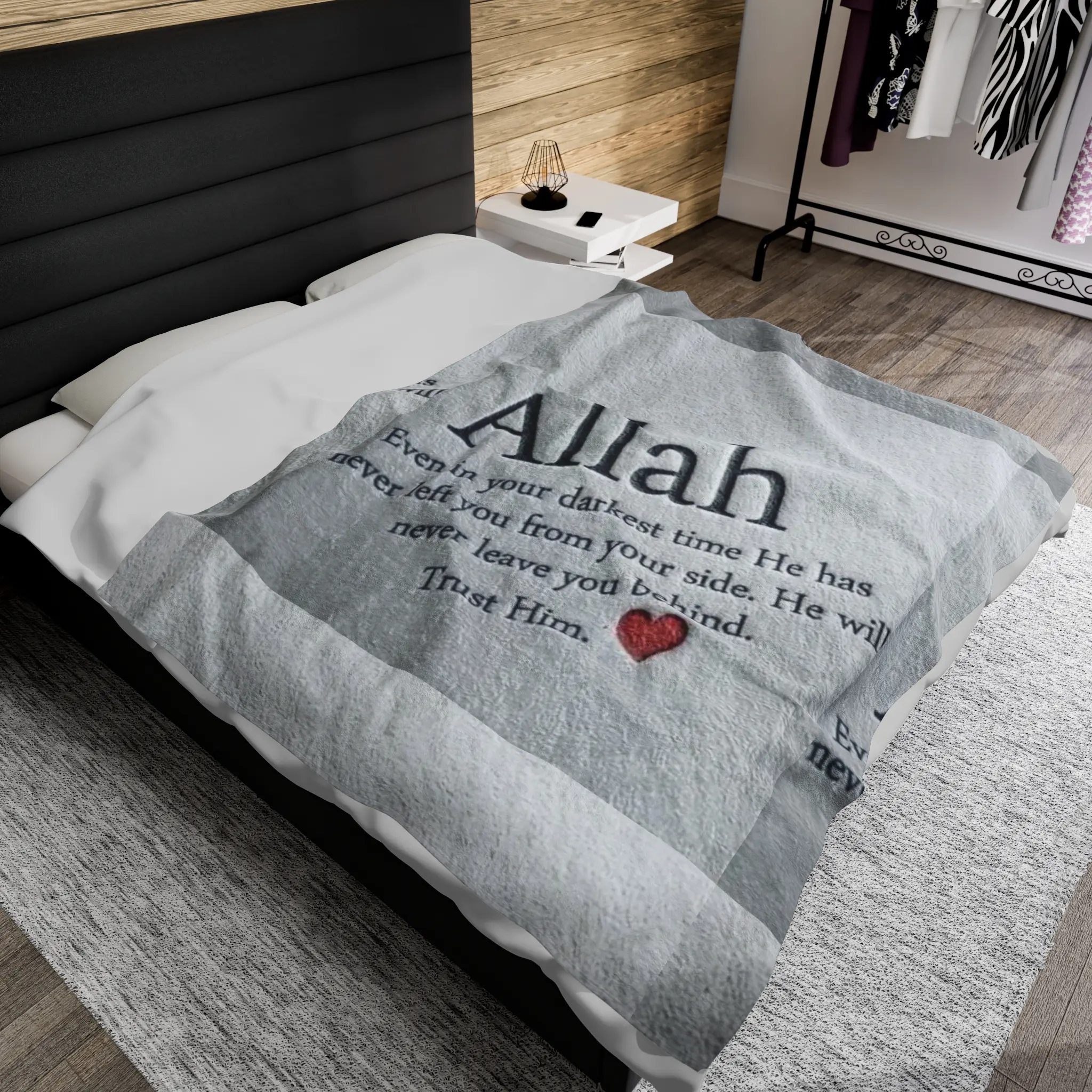Muslim Velveteen Plush Blanket